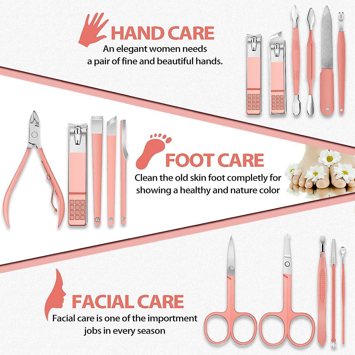 16-in-1 Nail Care Tools