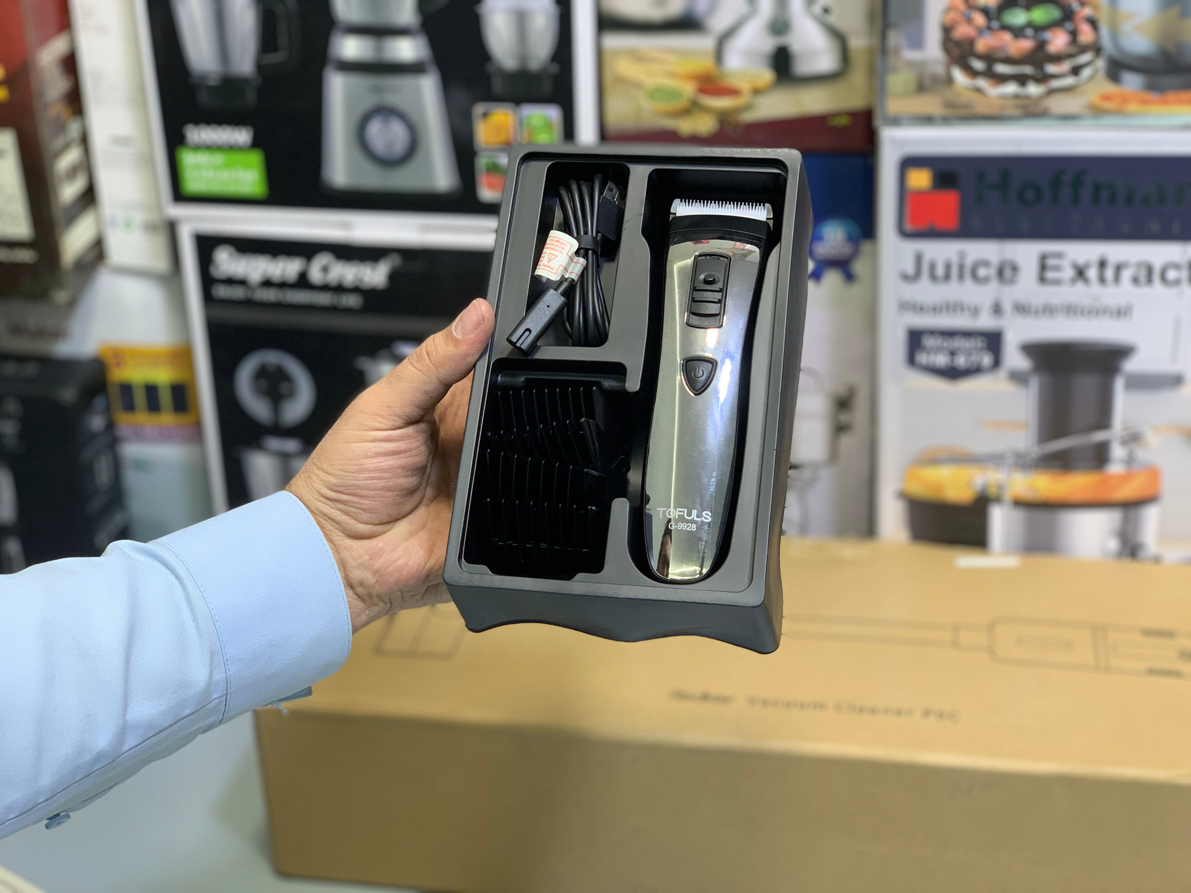 TOFUL Hair Clipper with 4 Level G-9928