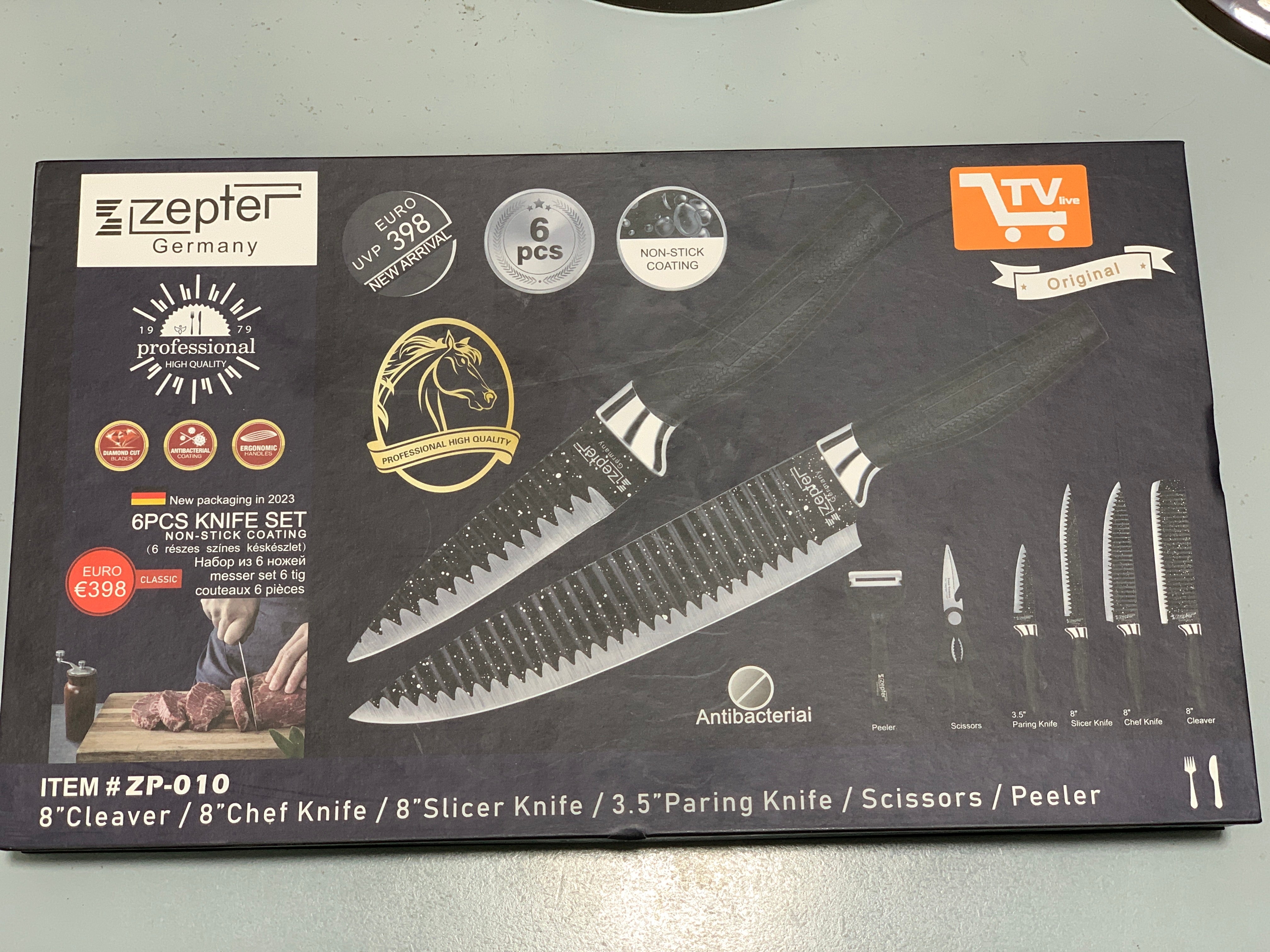 Zepter Knife Set 6 Pieces imported Quality