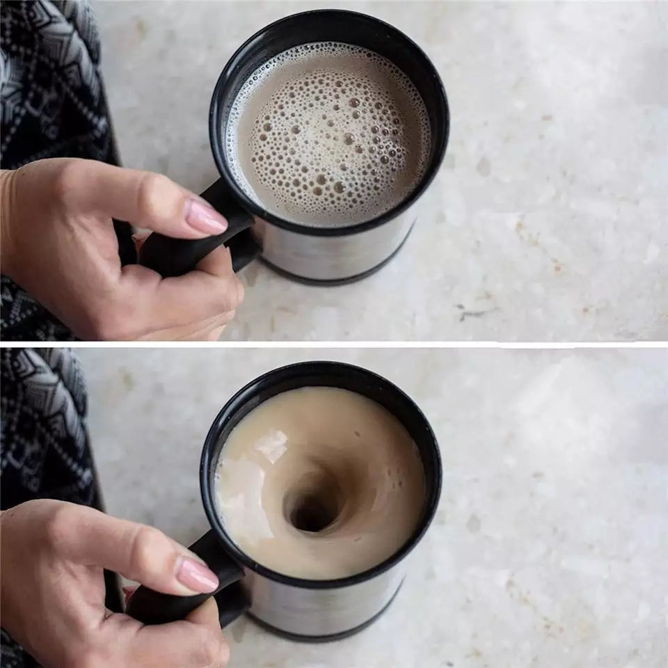 Self Stirring Auto Coffee Mug Cup, Self Mixing & Spinning