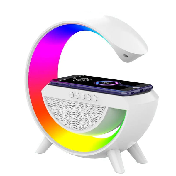 G Shaped Wireless Bluetooth Speakers with LED Night Lights