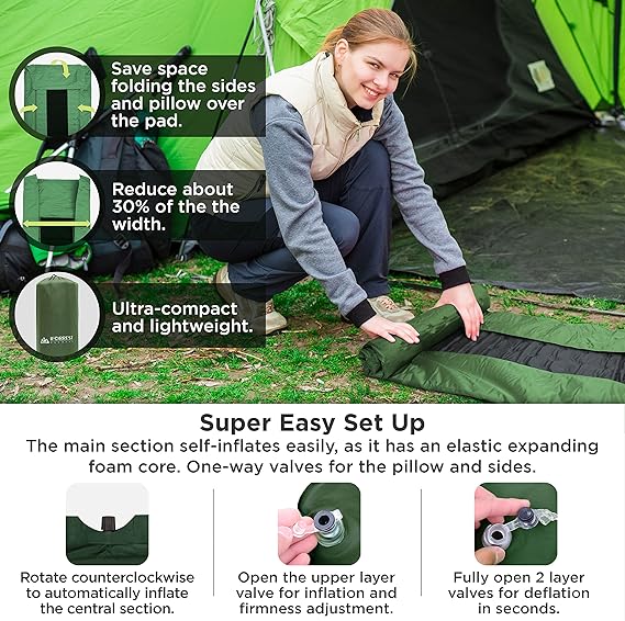 Ultra-Comfortable IFORREST Camping Sleeping Pad