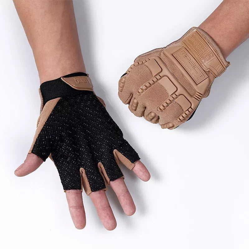 Outdoor Non-Slip Half Finger Gloves