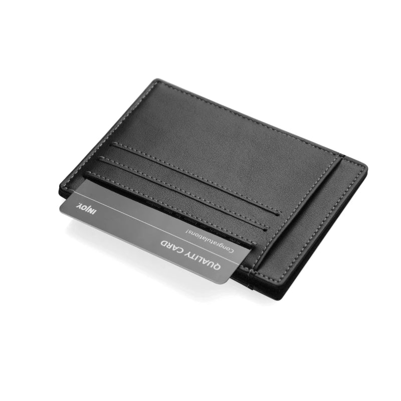 Slim Pocket Card Holder Wallet, Business ID Card Holder