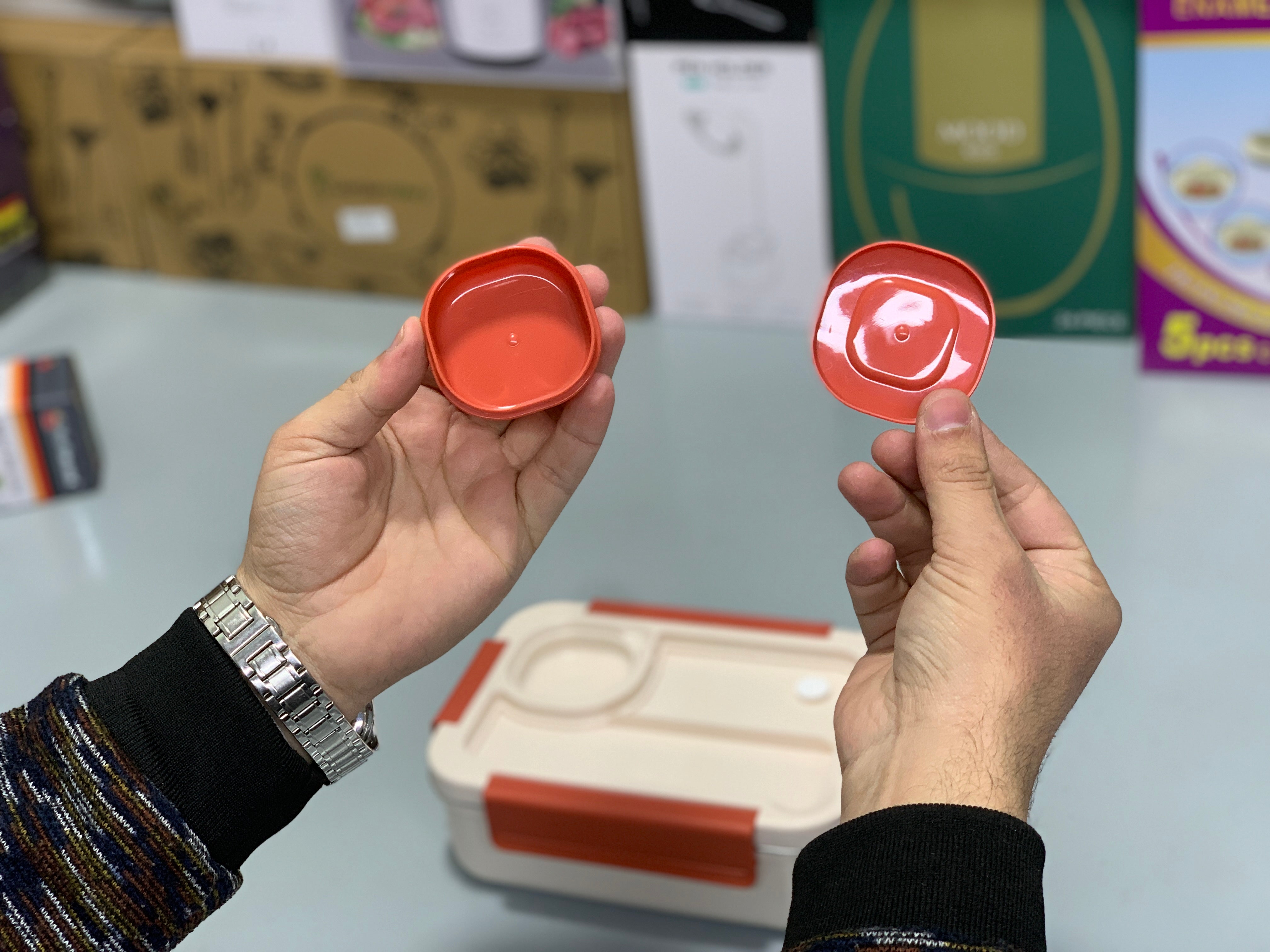 Kids Lunch Box with 2 Spoons and A tinny Container