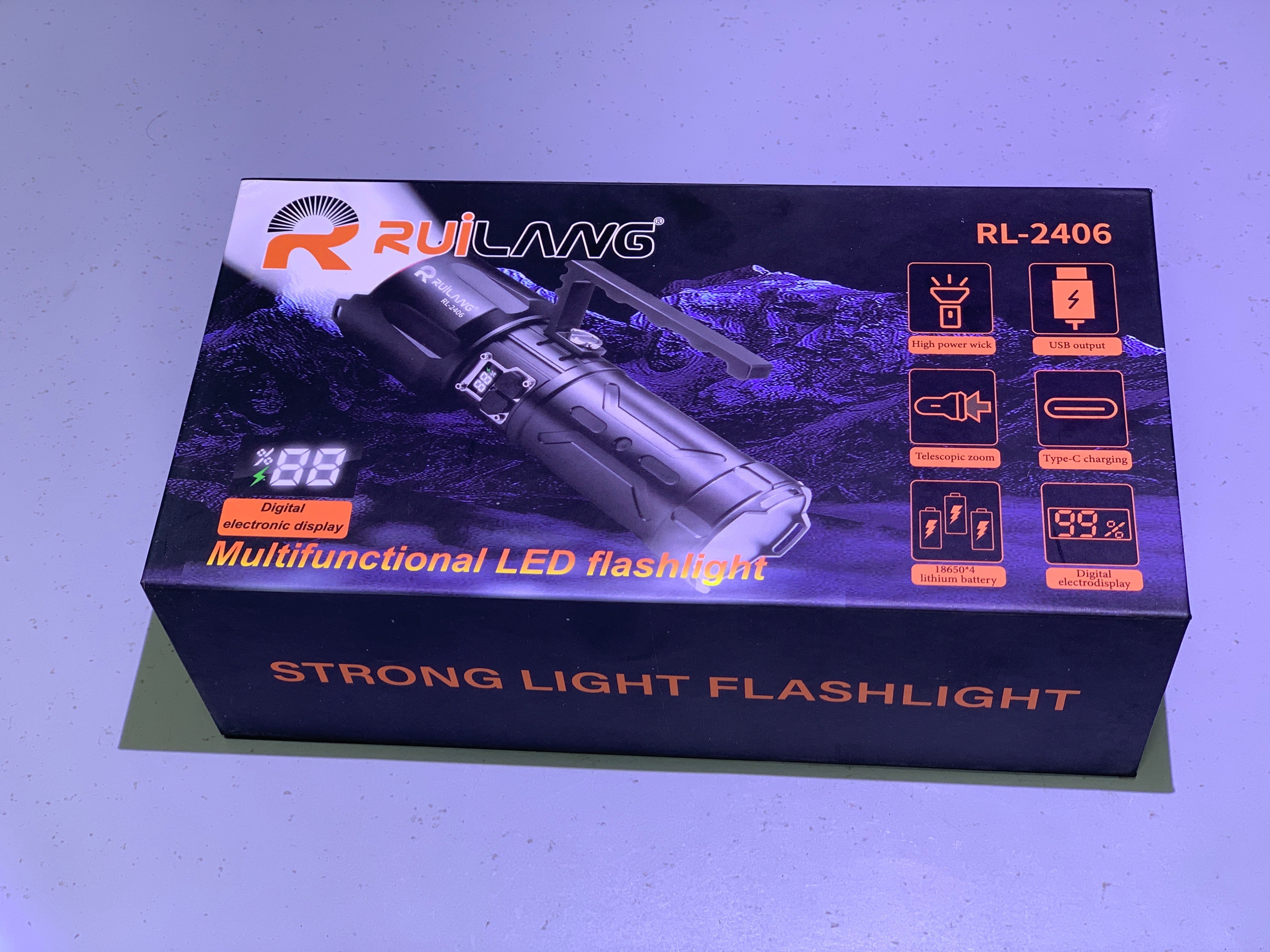 1K Range LED Flashlight