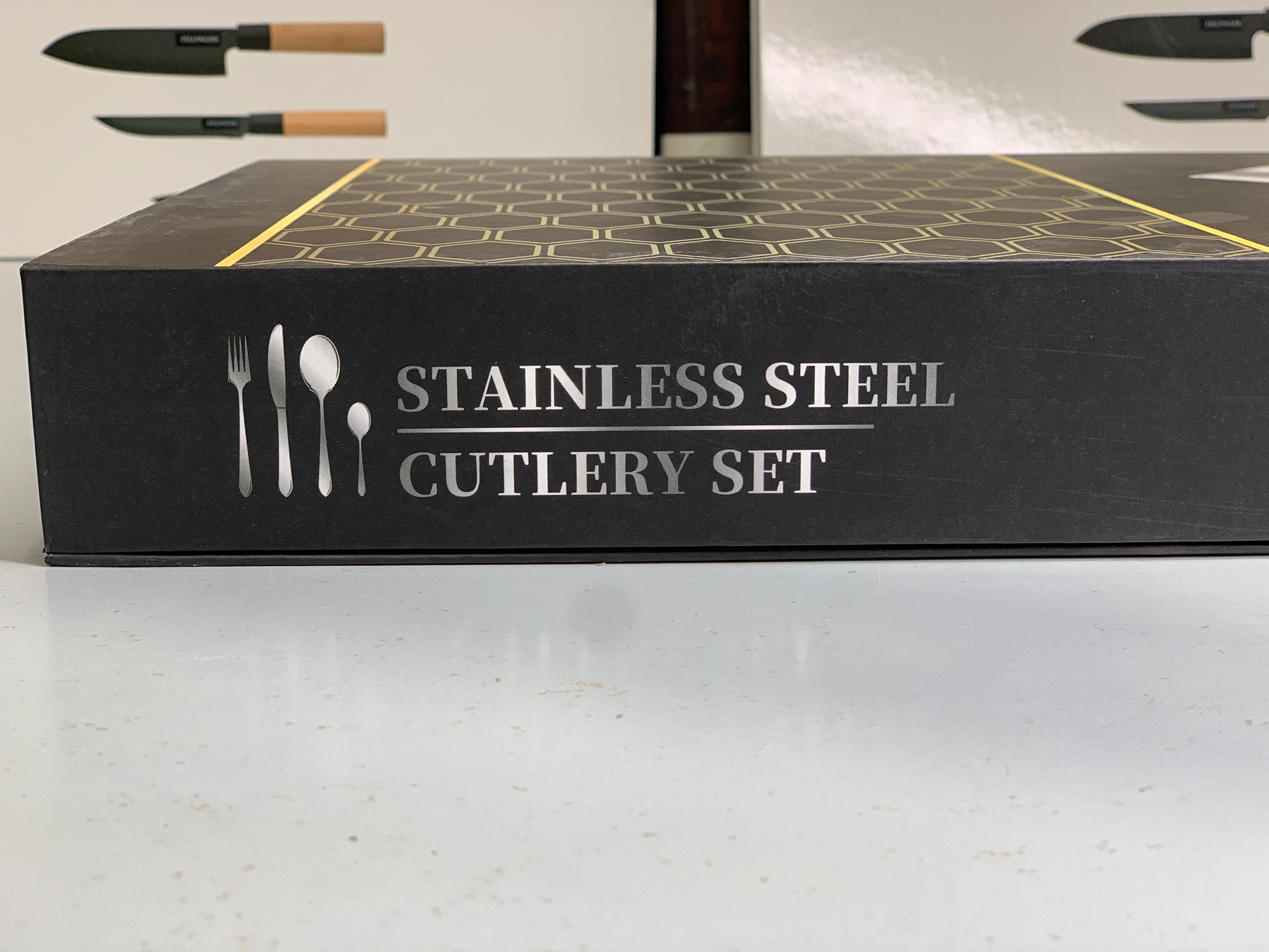 Stainless Steel Cutlery Set 28 Pieces