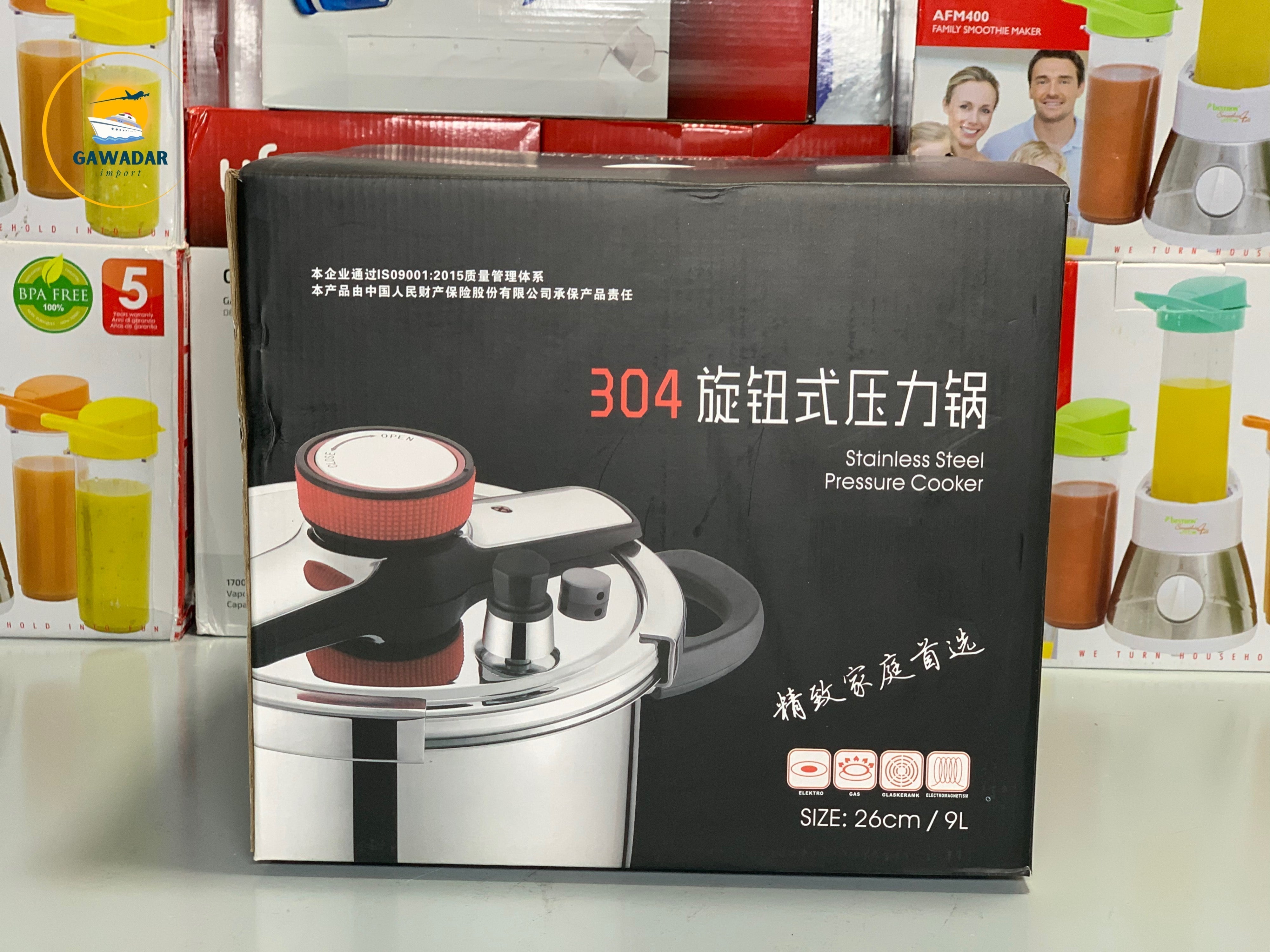 High Quality Knob Pressure Cooker