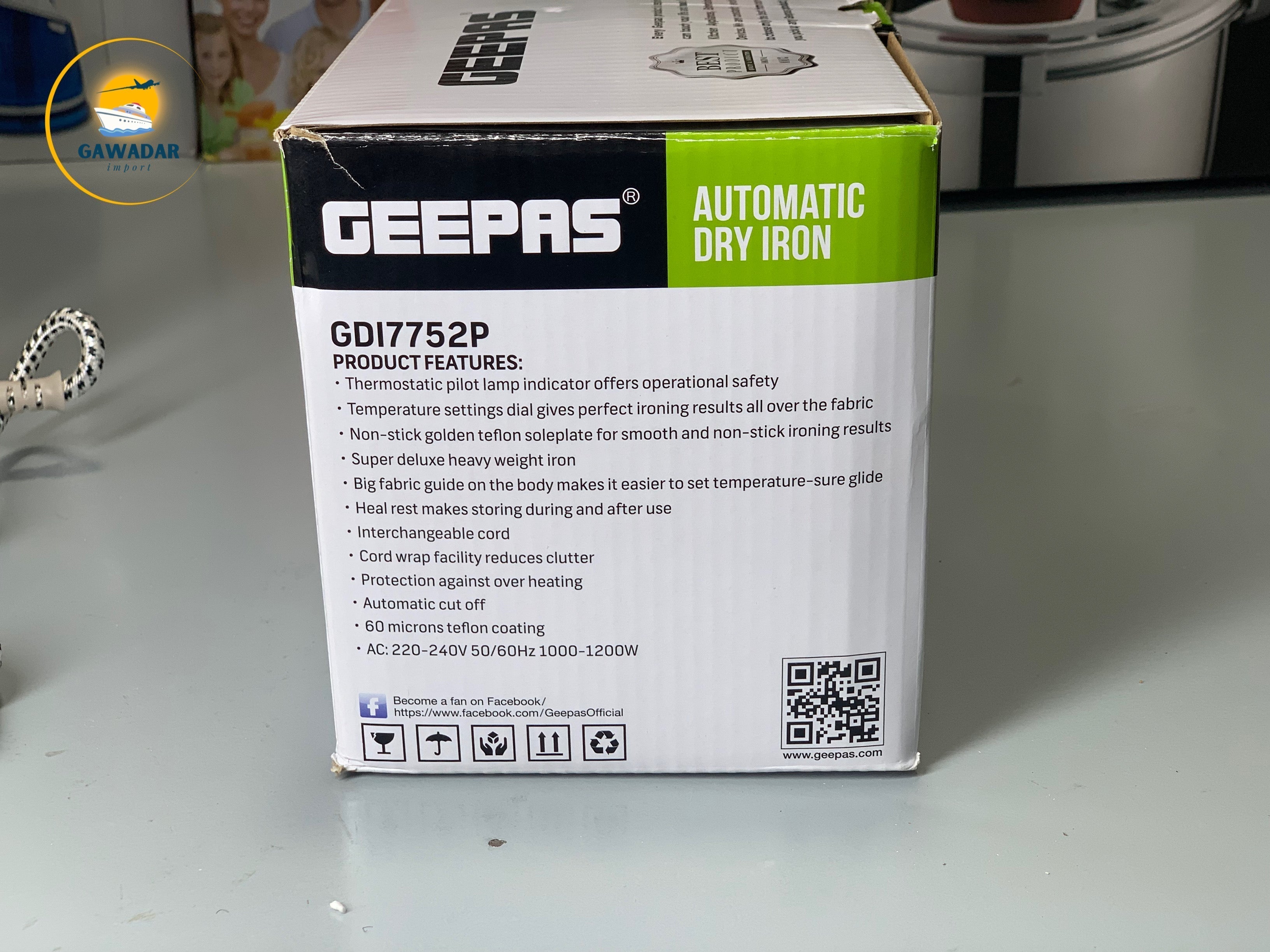 Geepas Automatic dry Iron | Top Quality Original