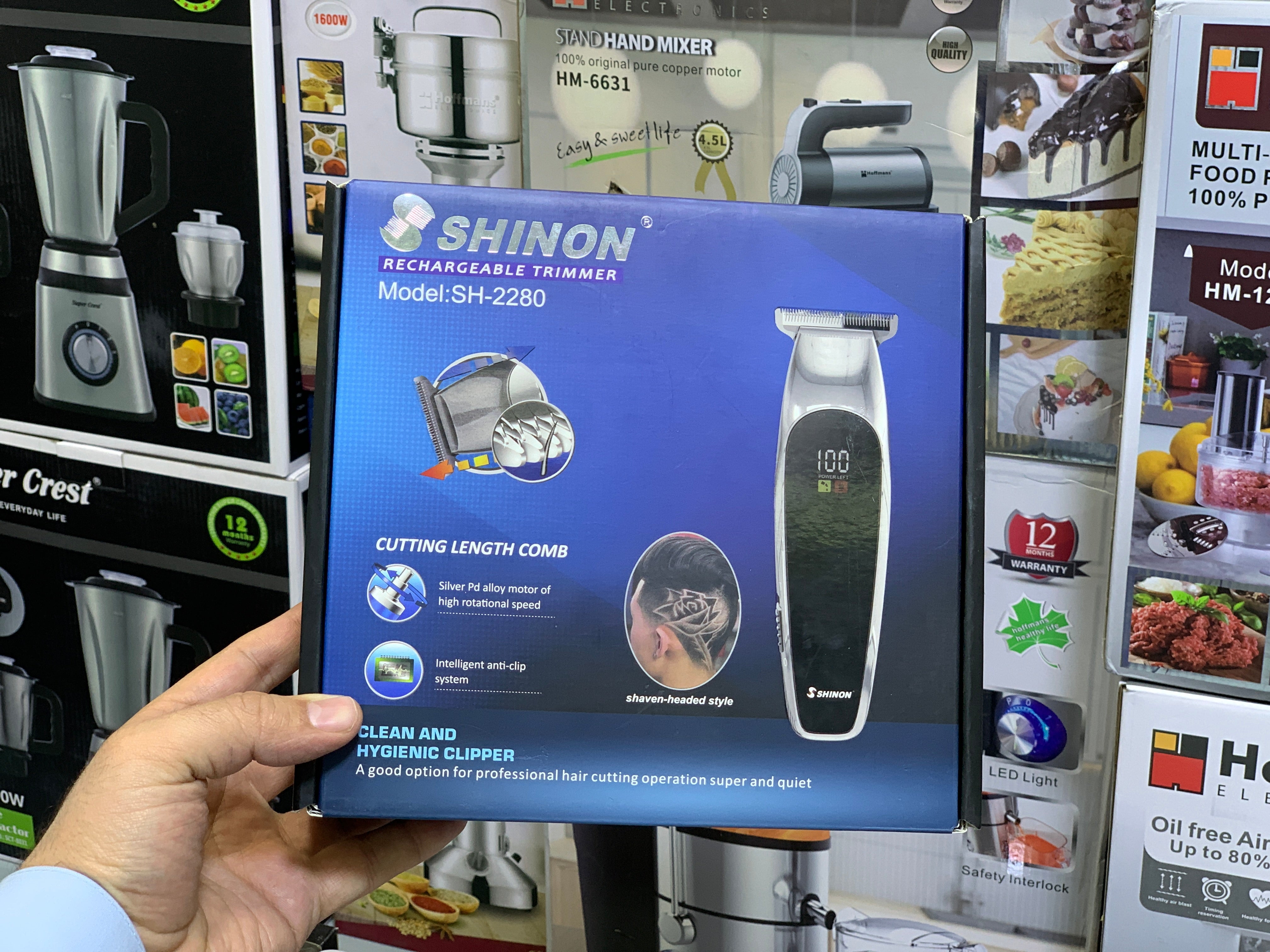 Shinon Rechargeable Trimmer| Model:SH-2280