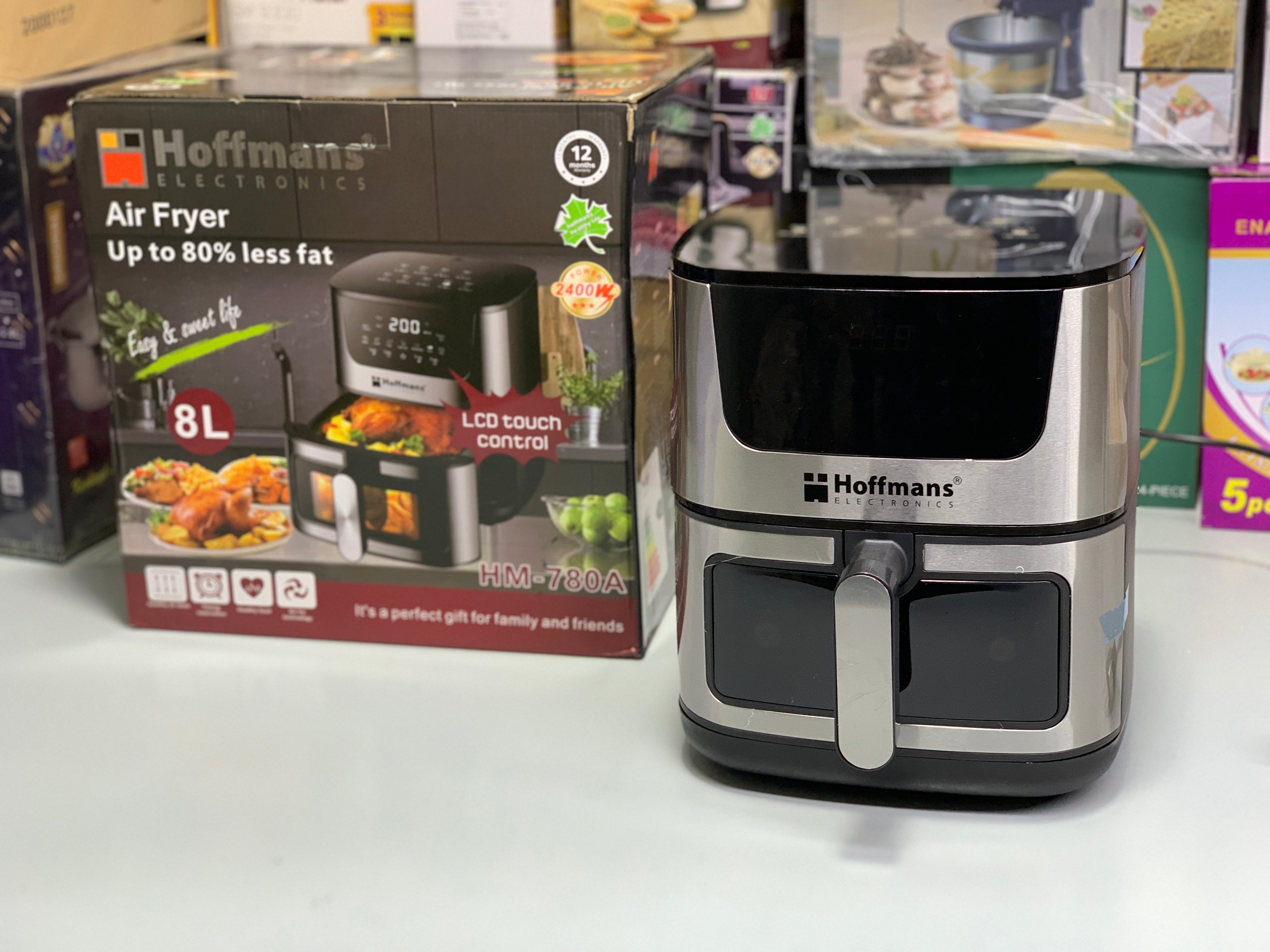 Hoffmans Electronics Air Fryer 8L 2400w