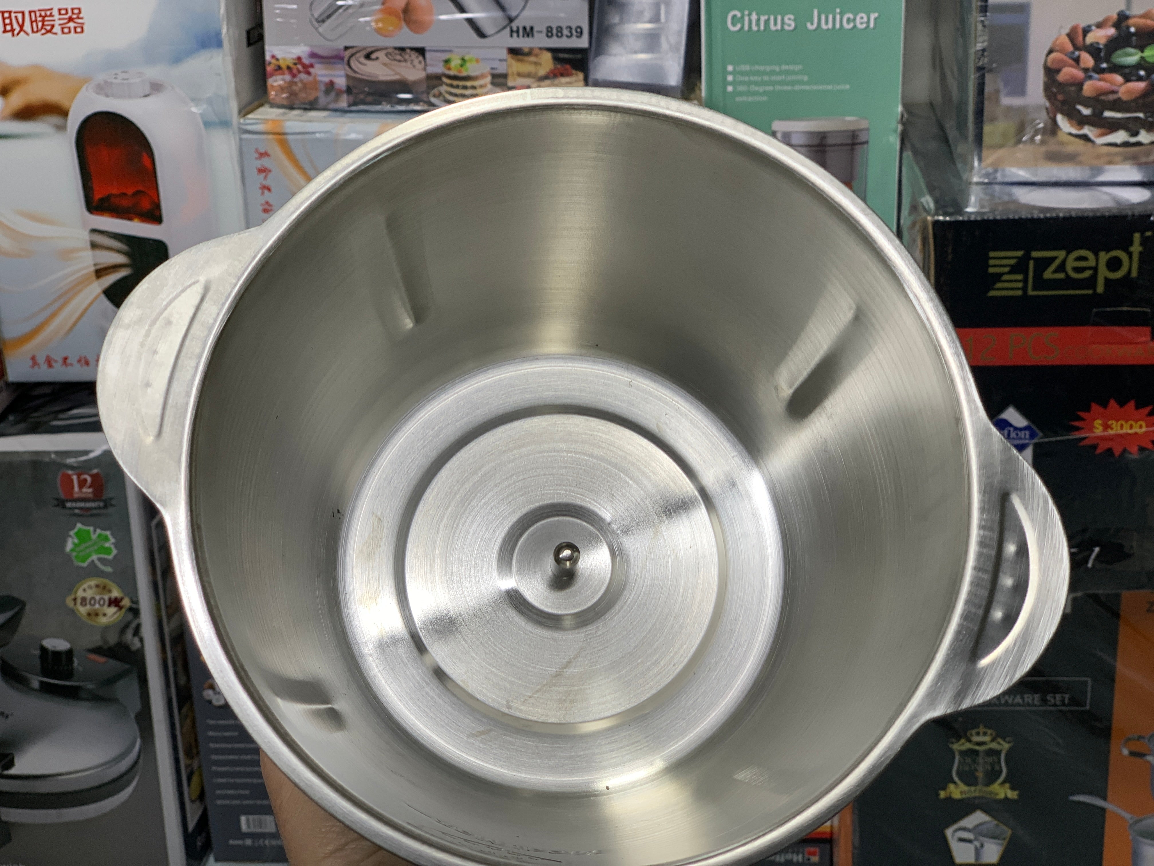 SILVER CREST  White Chopper 3L Stainless Steel Bowl