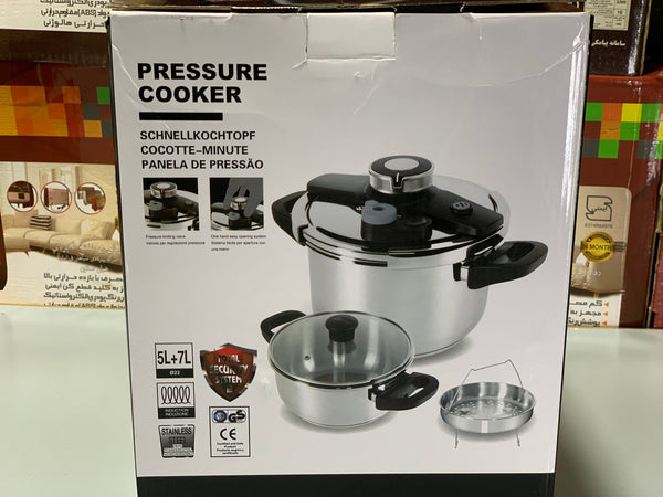 3 in 1 Automatic Safety Pressure Cooker Unique Brand