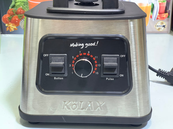 Kolax 2 in 1 Blender and Grinder Full Copper Motor 2.5L