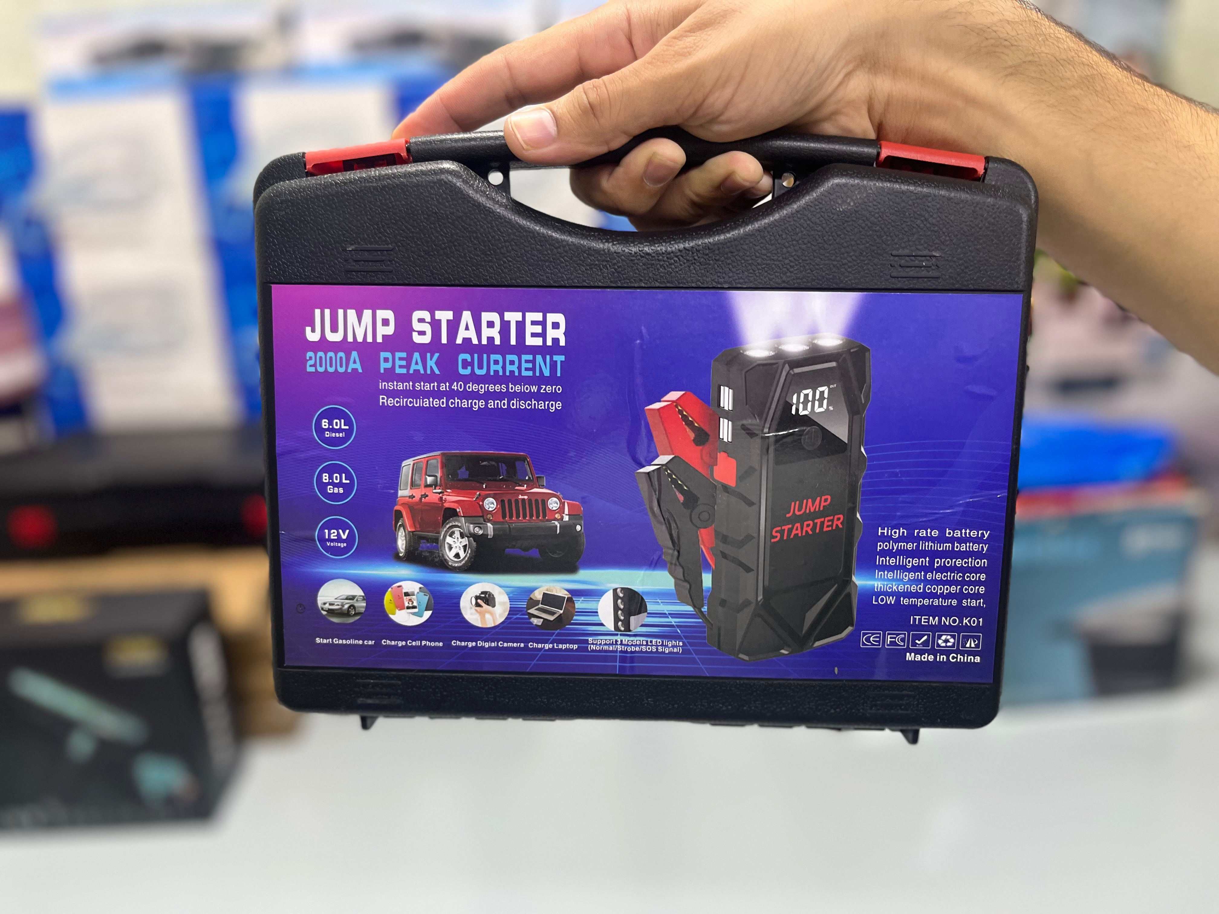 Jump Starter useful for Emergency Starting