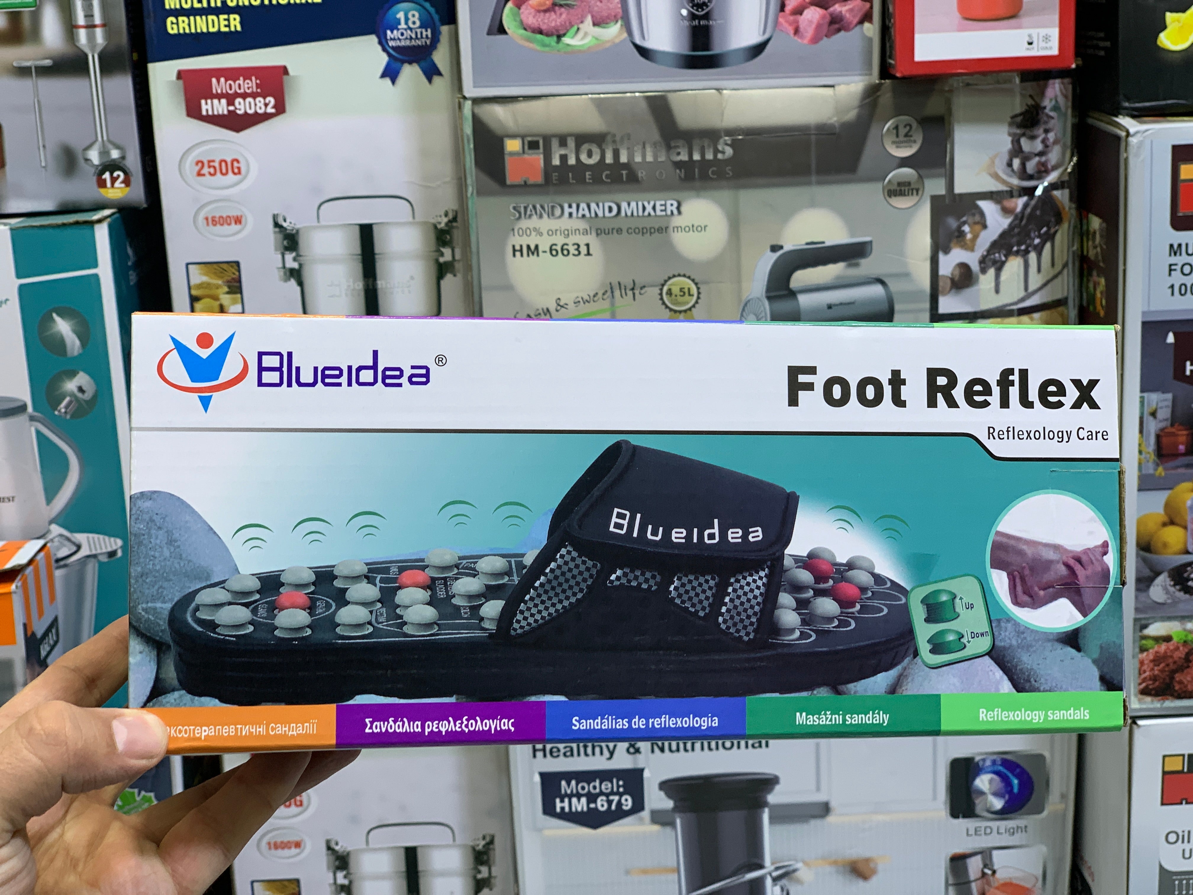 Blueidea’ Foot Reflex| Reflexology care| Slippy