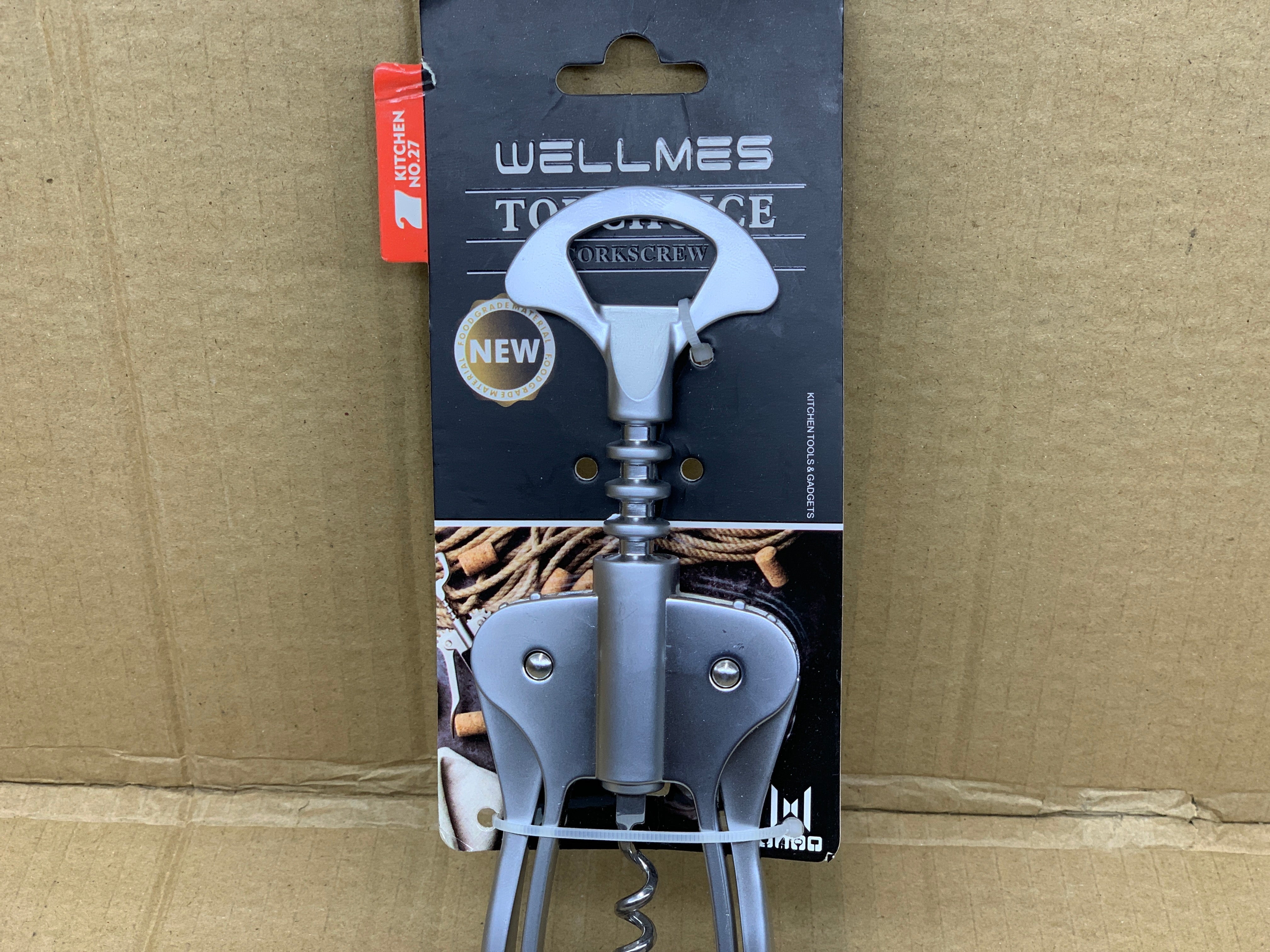 Corkscrew Opener Stainless Steel