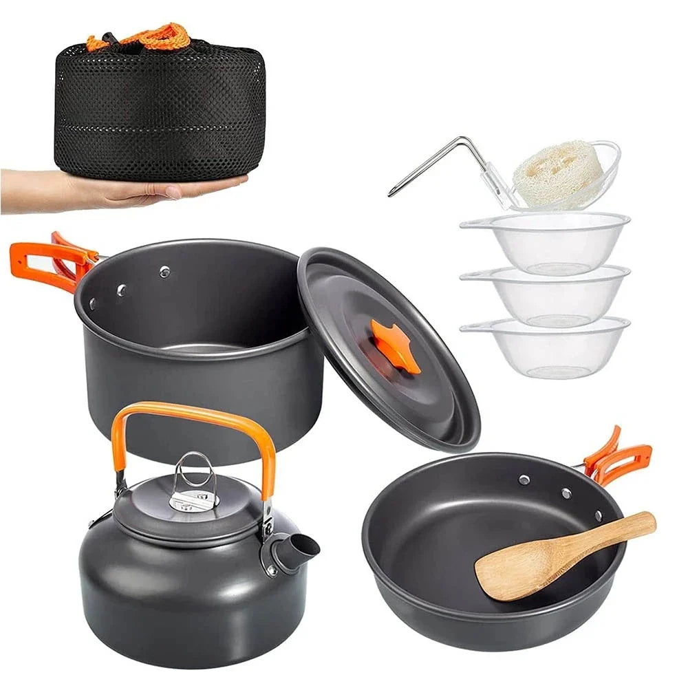 Folding Outdoor Cooking Set