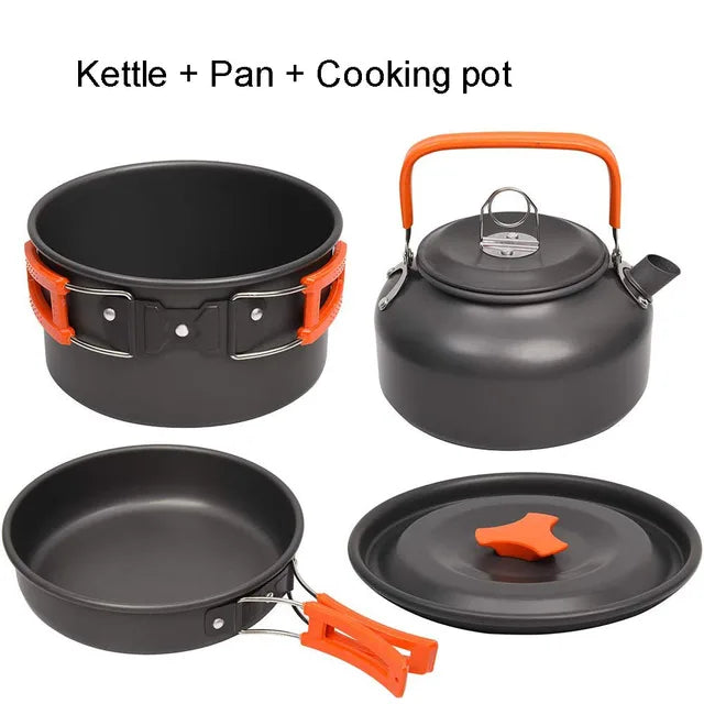 Folding Outdoor Cooking Set