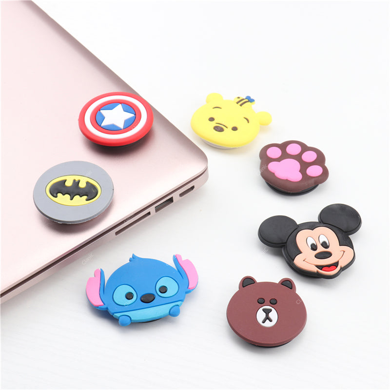 2Pcs Pop-socket Expanding Phone Holder - Finger Ring Grip