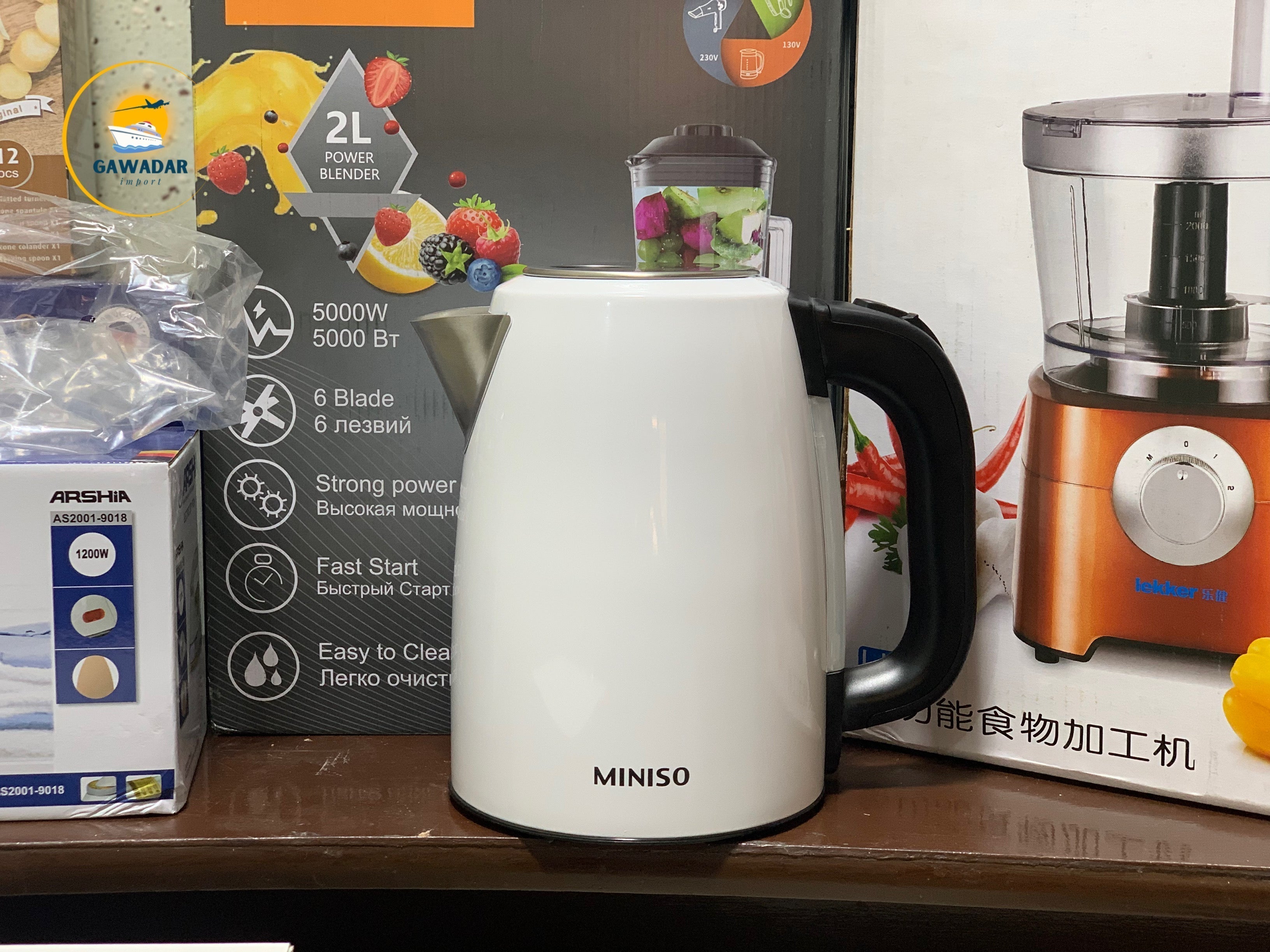 Gawadar Import's Japan Imported Miniso Electric Kettle For Home