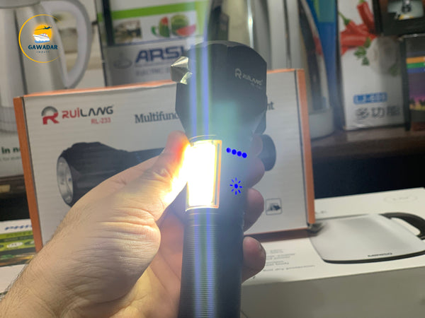 Gawadar Import's Rawilang RL-233 LED Bright Light Torch 1KM Range