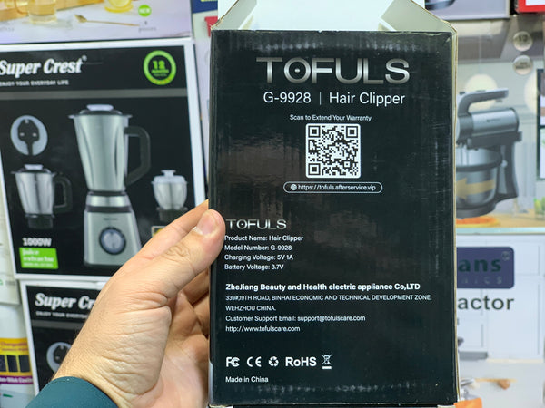 TOFUL Hair Clipper with 4 Level G-9928