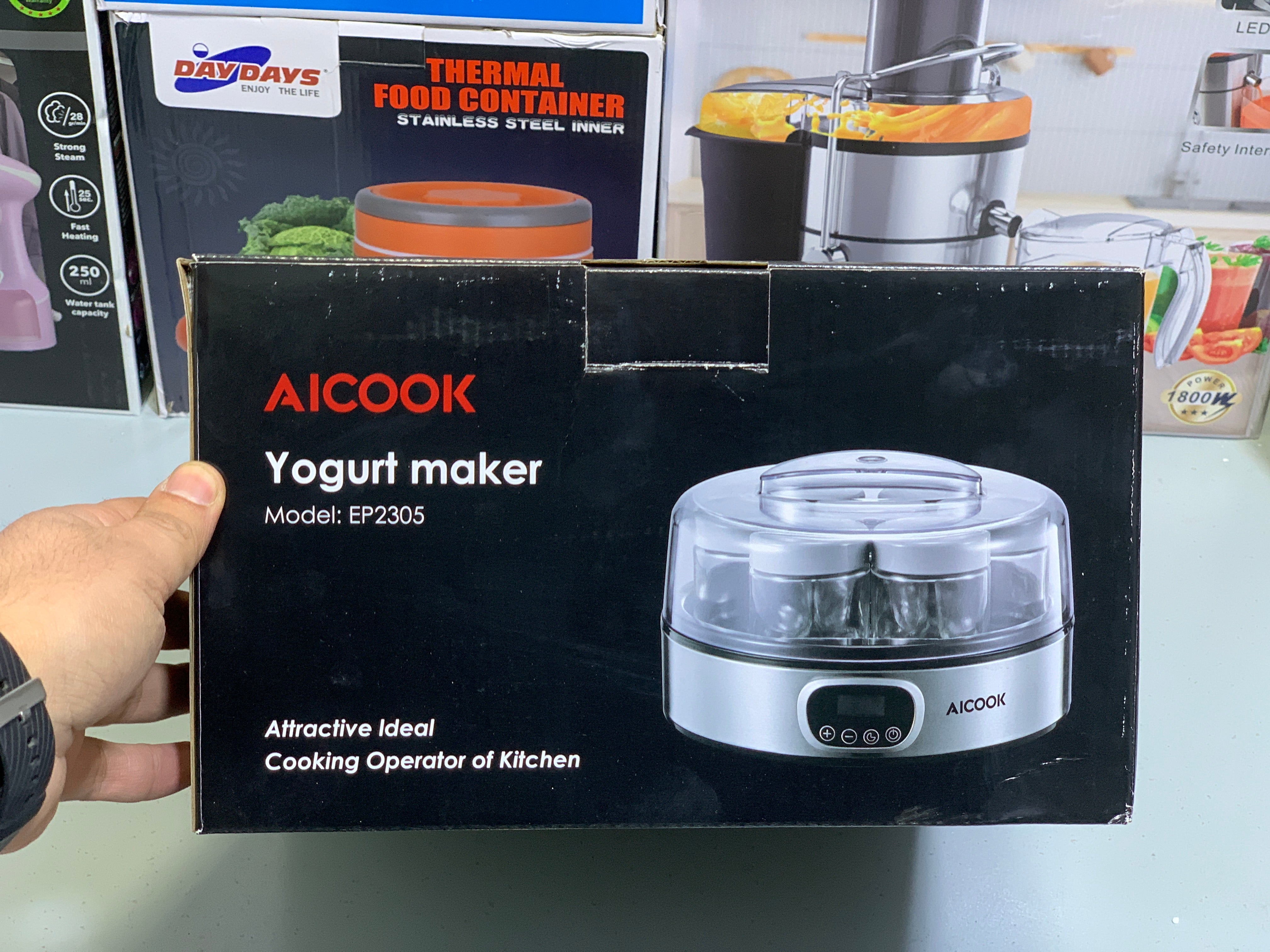 AICOOK Electric Yogurt Maker