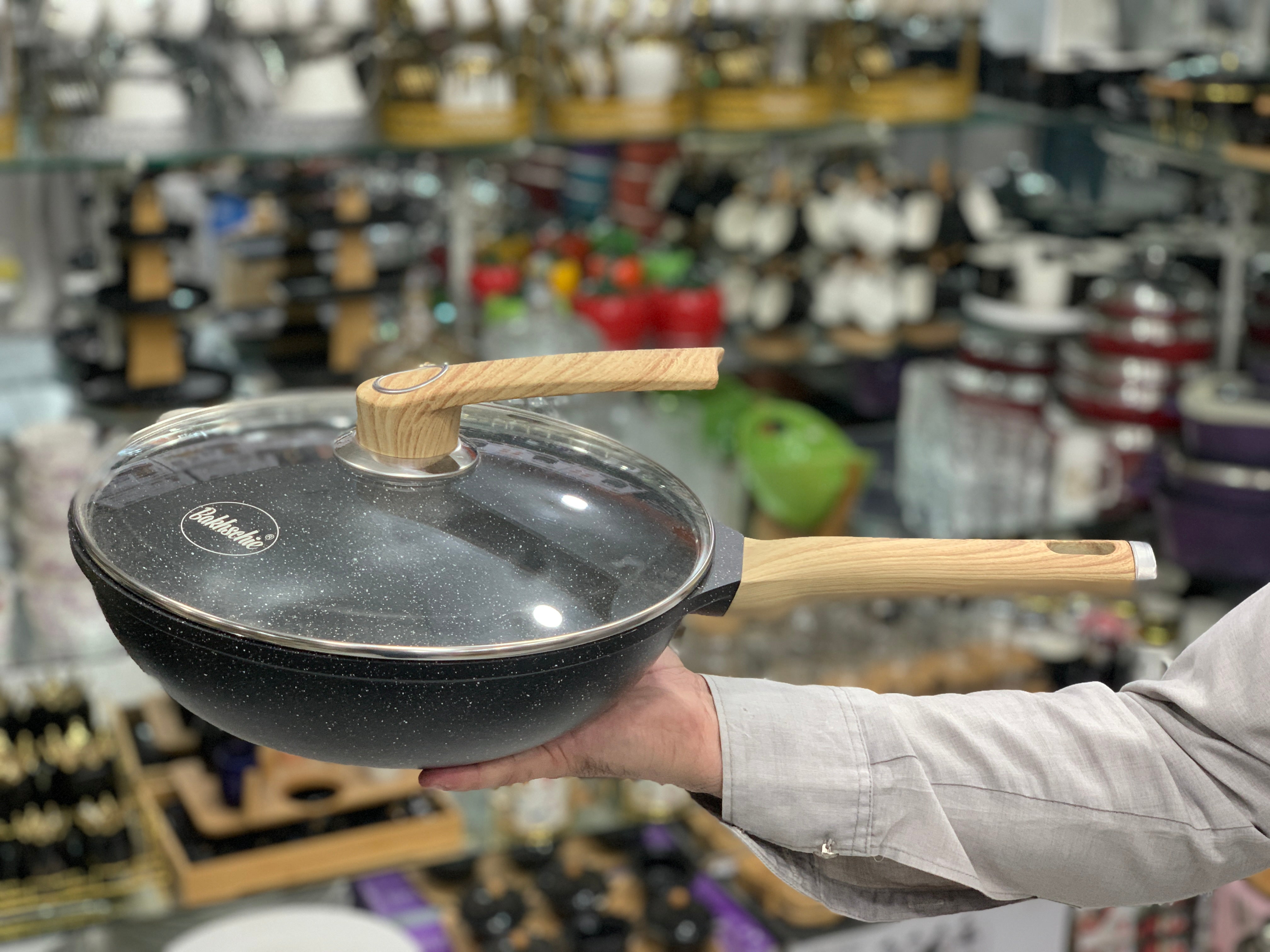 Bakhschie granite pure nonstick fry pan