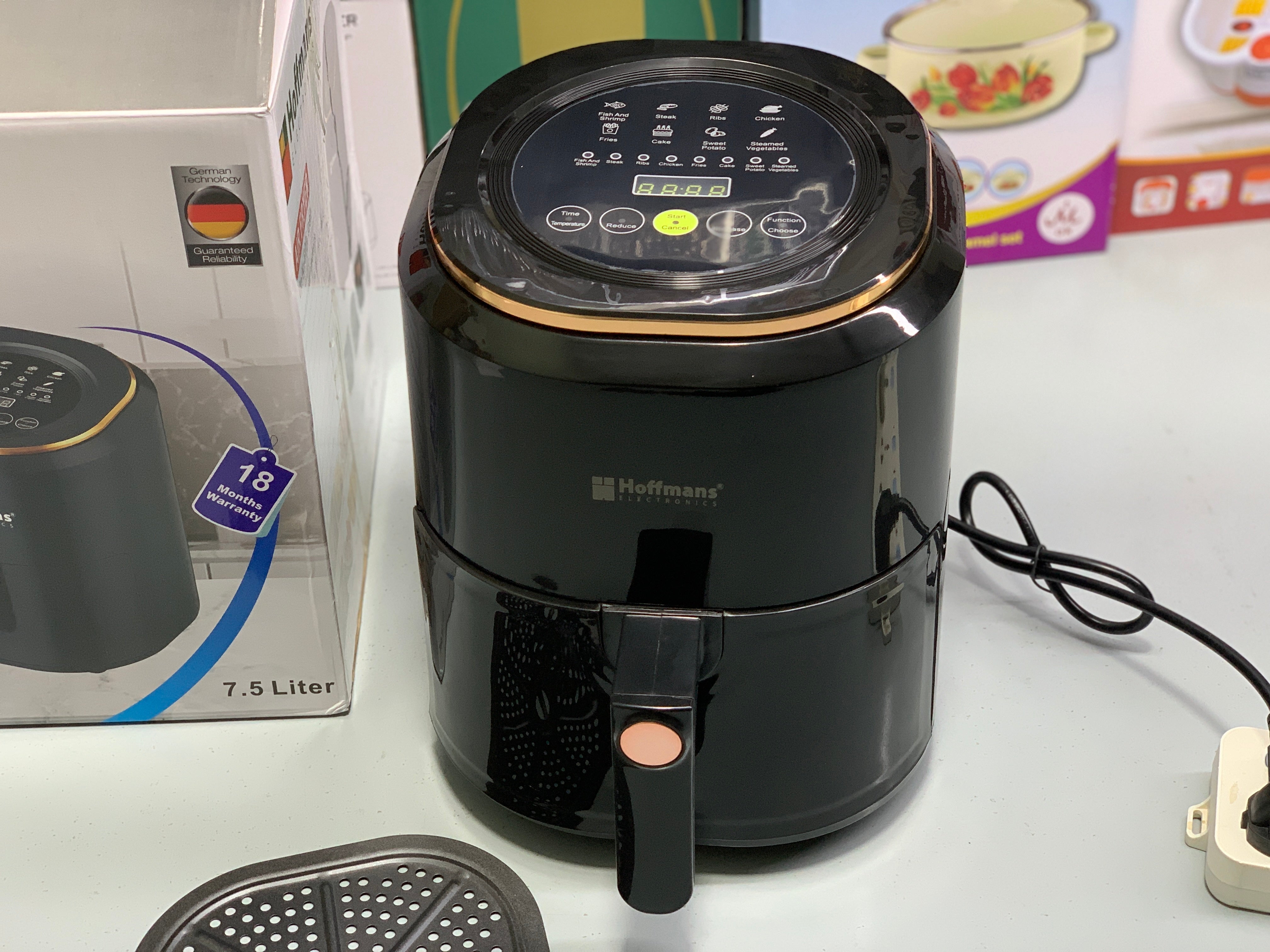 High Quality Oil Free Air Fryer Hoffmans Electronics  7.5L 2400w Germany Technology