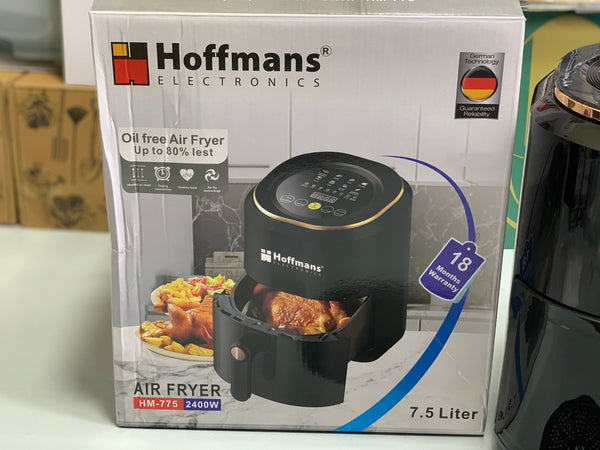 High Quality Oil Free Air Fryer Hoffmans Electronics  7.5L 2400w Germany Technology