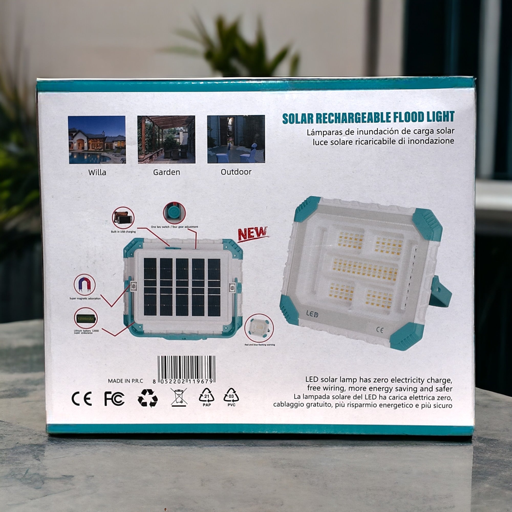 200w Solar Reachargable Camping Light