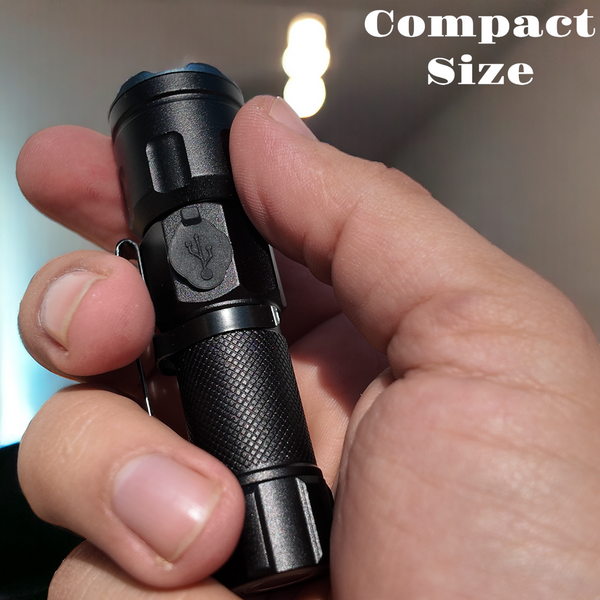 COBA Mini Rechargeable LED Flashlight