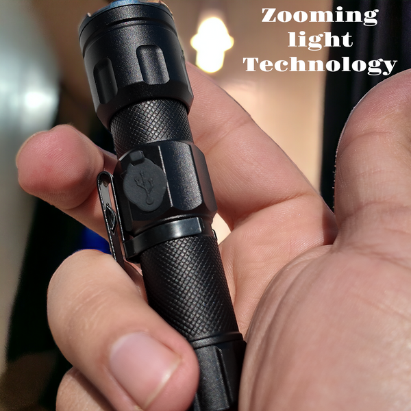 COBA Mini Rechargeable LED Flashlight