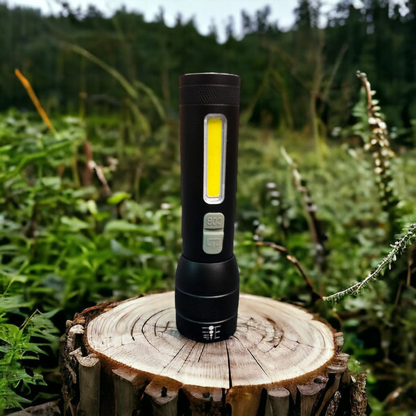 COBA P90 Rechargable LED Flashlight