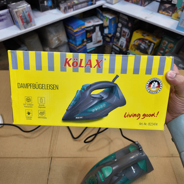 German Lot Imported Kolax 2200W Steam Iron