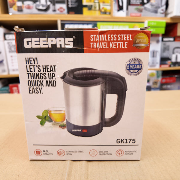 Geepas Mini Travel Kettle GK175