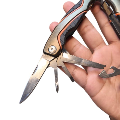 9-in-1 Folding Multifunctional plier Tools Kit