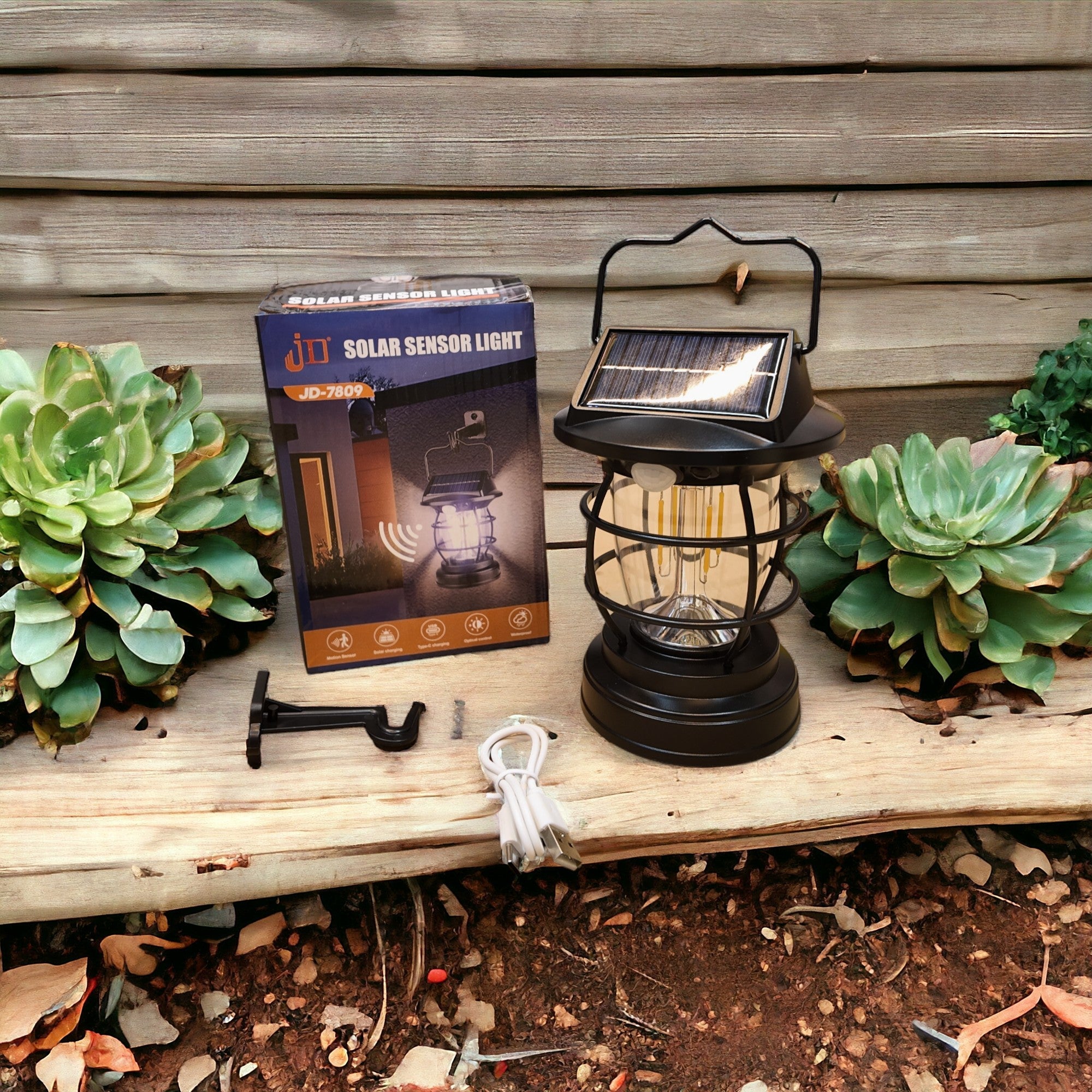 Solar Induction Portable Camping Lantern