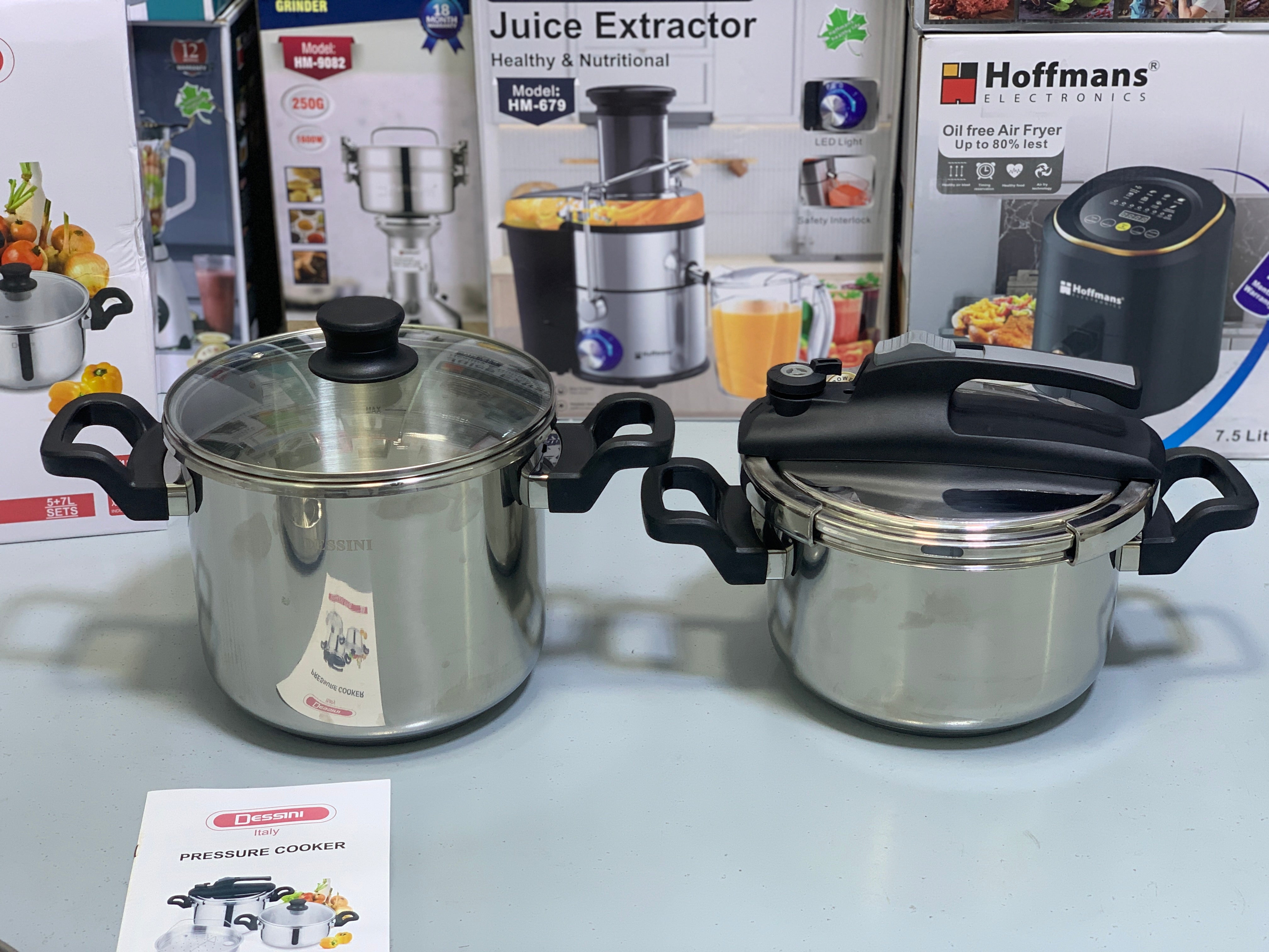 Dessini’s 3 in 1 Pressure cooker|7L and 5L