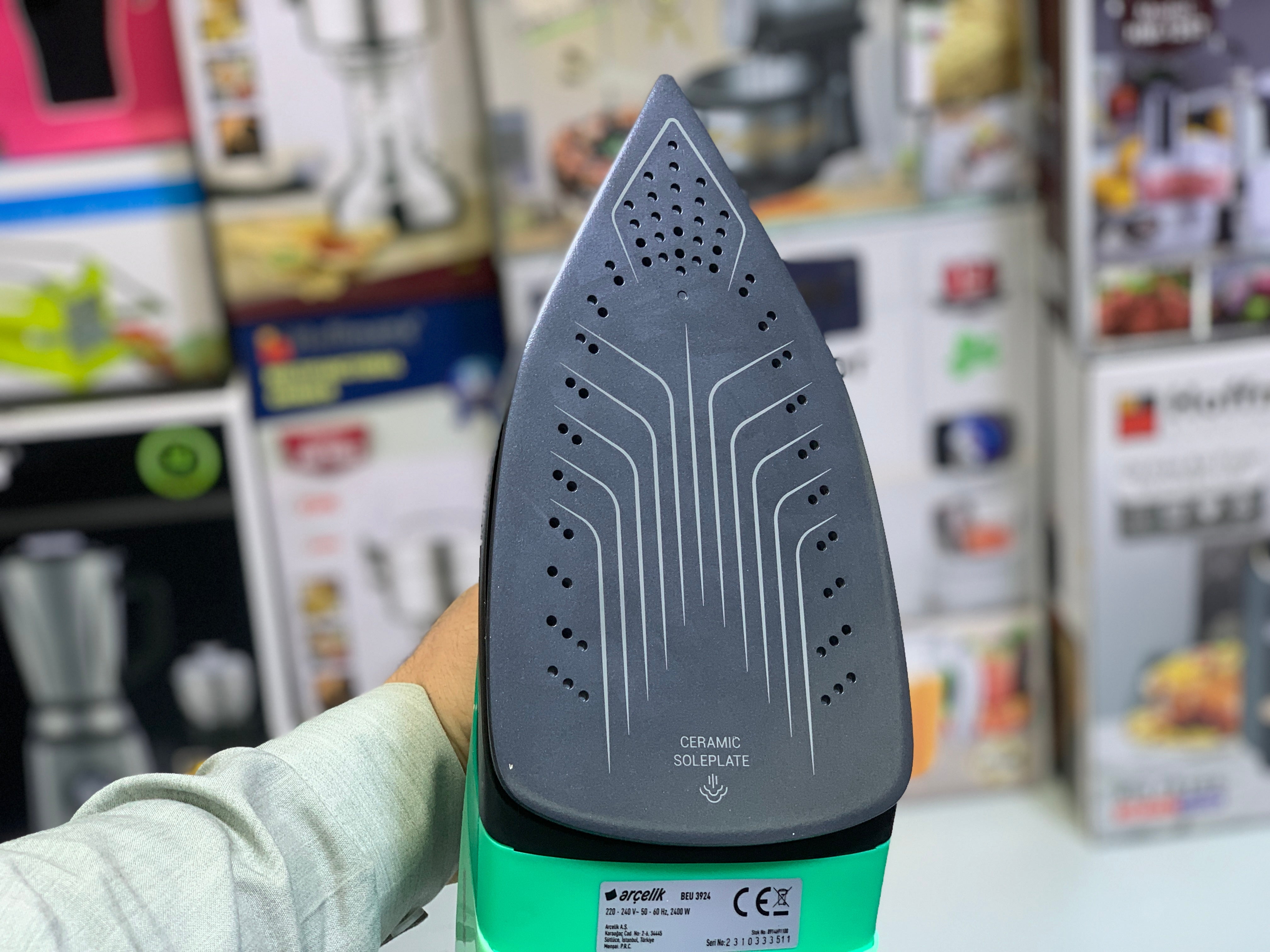 Arcelik’s steam Iron| Turkish Brand Pure Non Stick