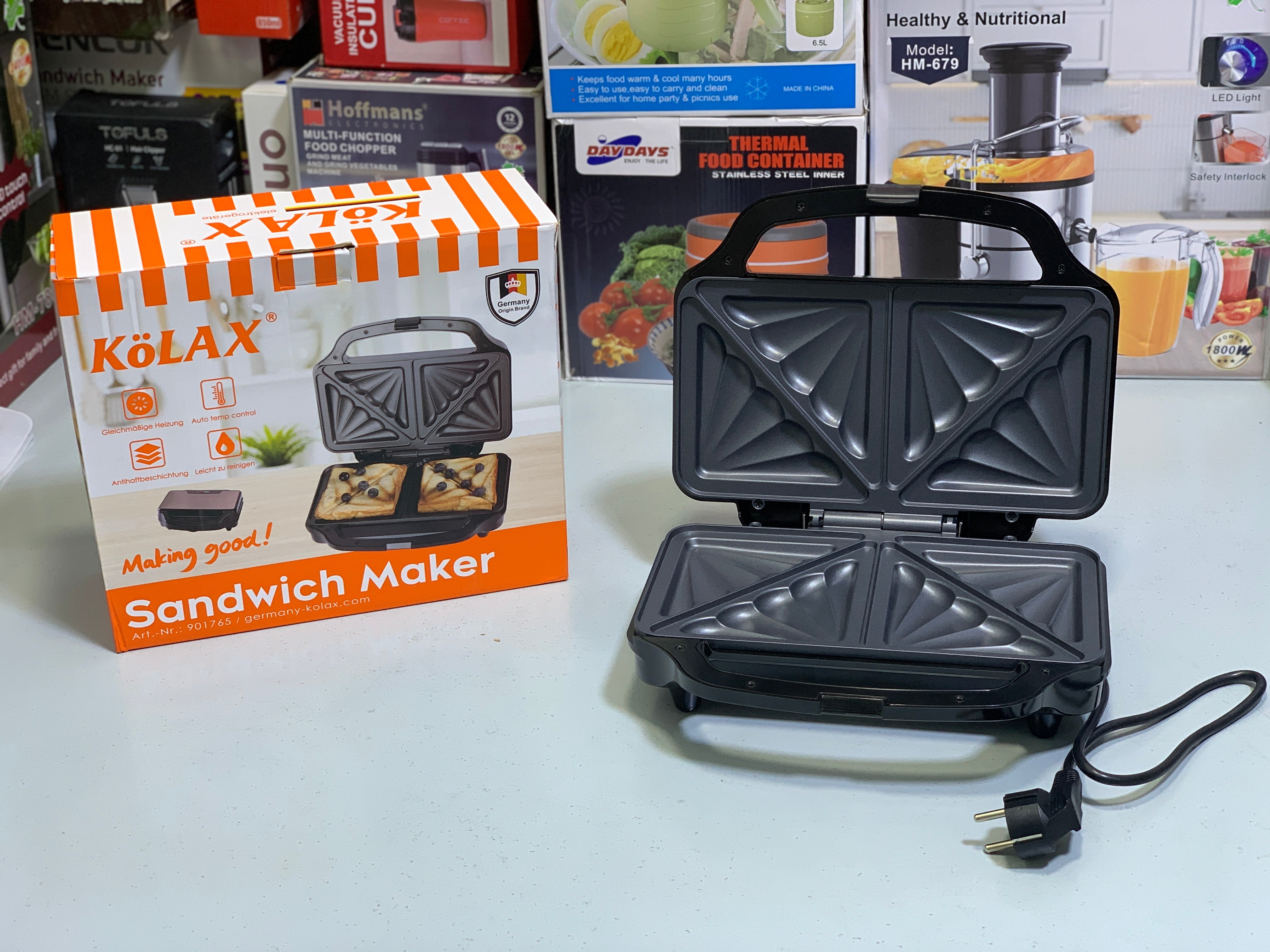 KOLAX’s Sandwich Maker| 1000w