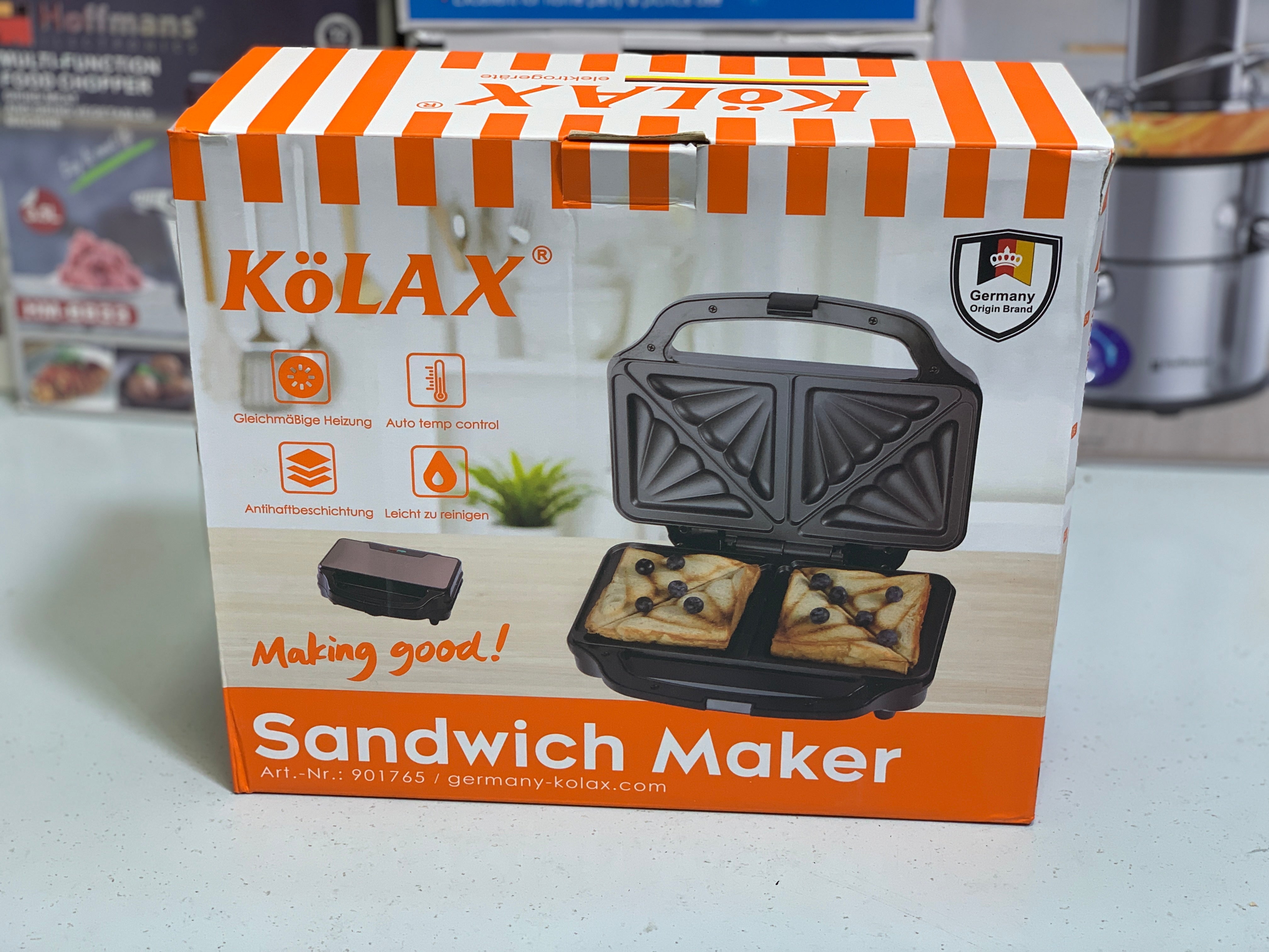 KOLAX’s Sandwich Maker| 1000w