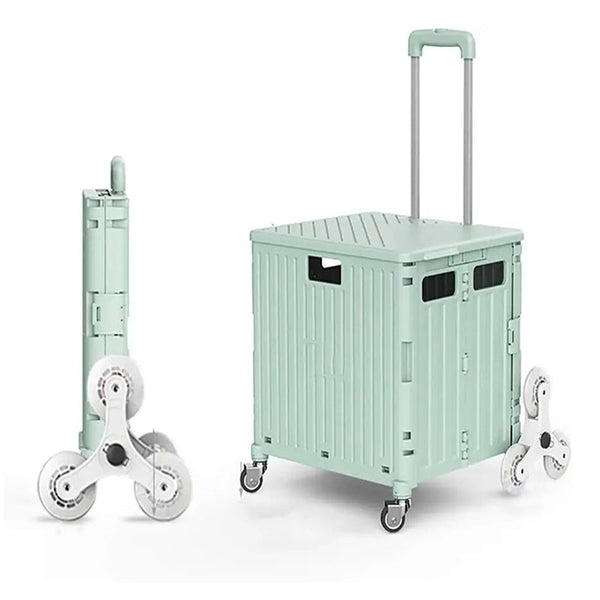 Foldable Cart Trolley Basket