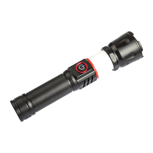 Rechargeable Alloy Flashlights 360 Degree COB Work Light with Strong Magnet