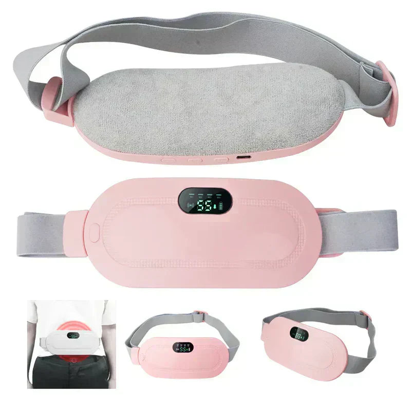 Hanif Trades Period Cramp Pain Relief Belt -Portable Menstrual Heating Pad