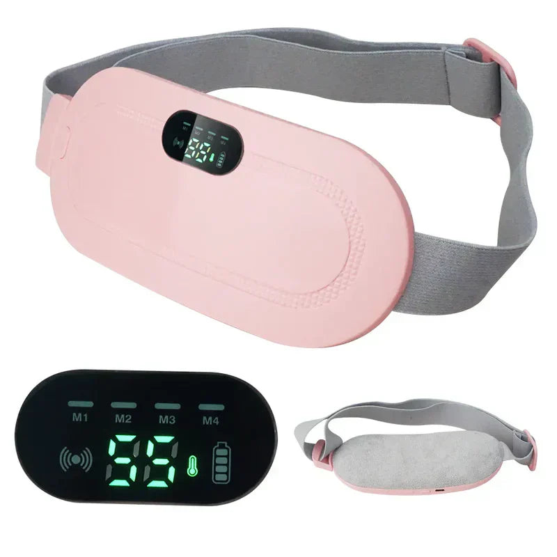 Hanif Trades Period Cramp Pain Relief Belt -Portable Menstrual Heating Pad