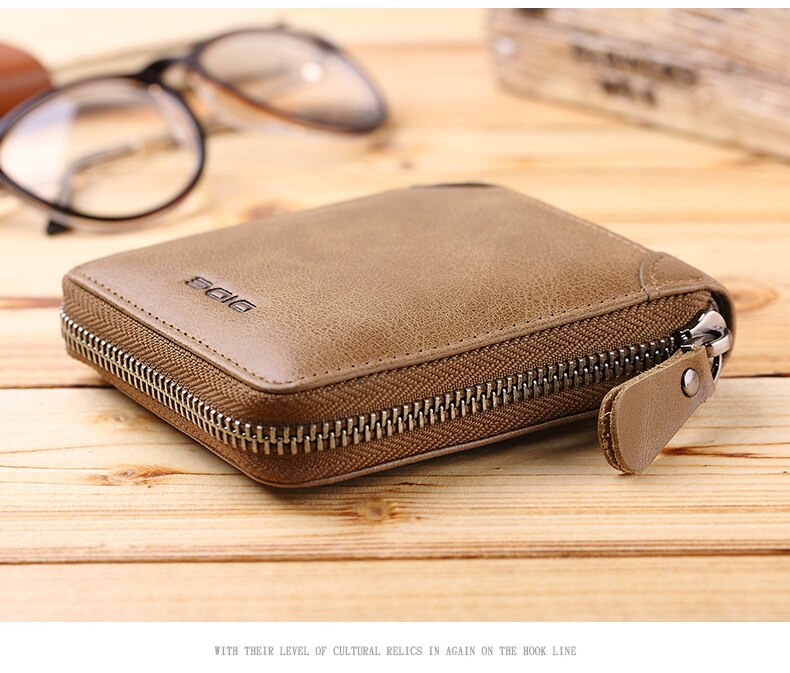 DIDE New Fashion PU Leather Men's Wallet