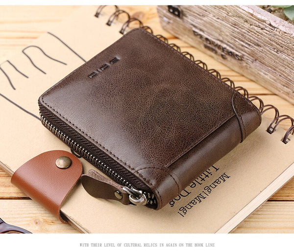 DIDE New Fashion PU Leather Men's Wallet