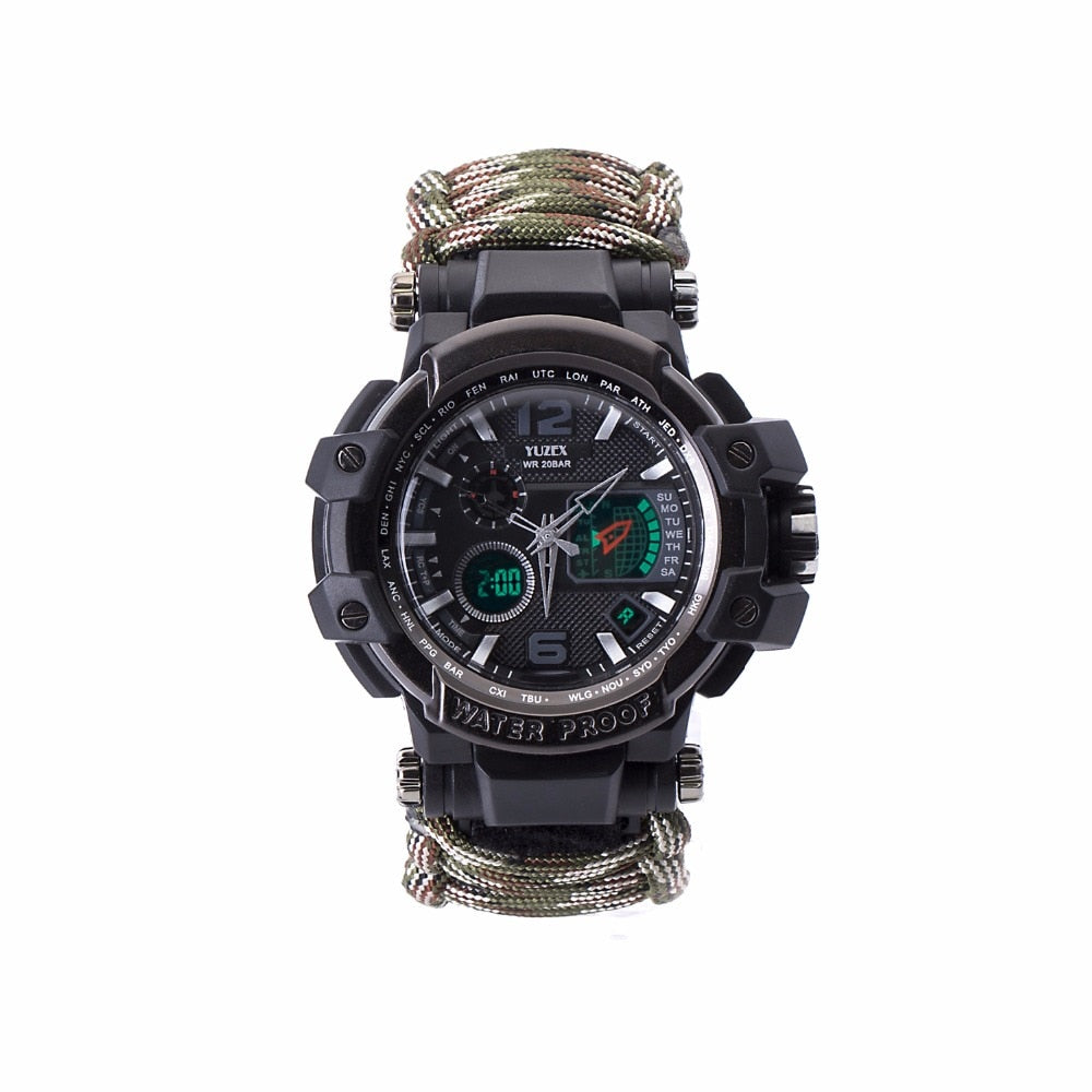 Tactical G3 Outdoor Paracord Watch